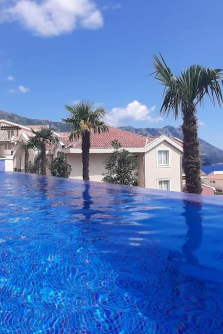 Modern Top Floor Sea View 3Br With Pools, Spa & Fitness Bečići Exterior foto