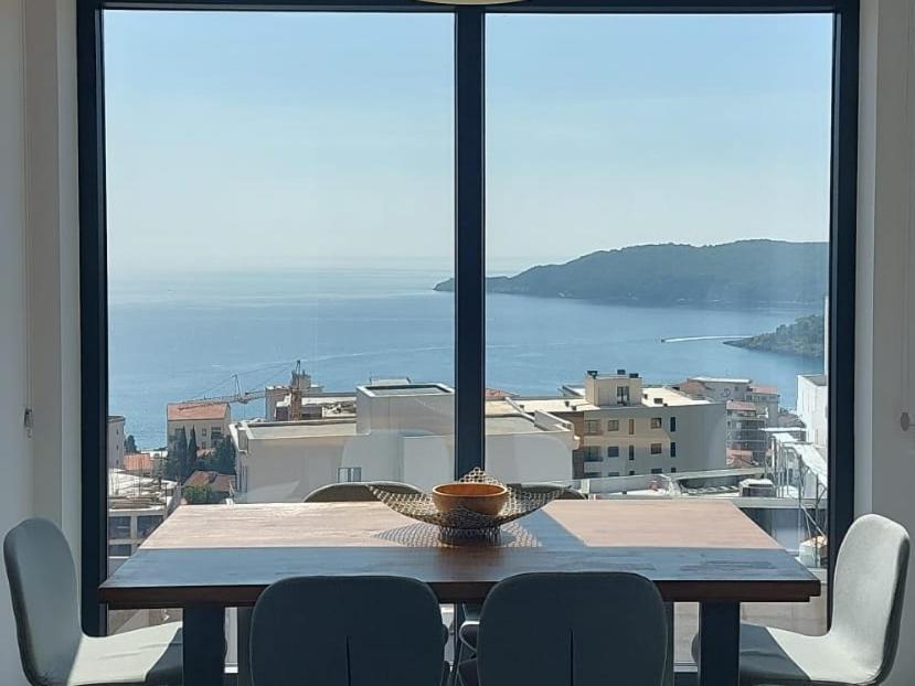 Modern Top Floor Sea View 3Br With Pools, Spa & Fitness Bečići Habitación foto