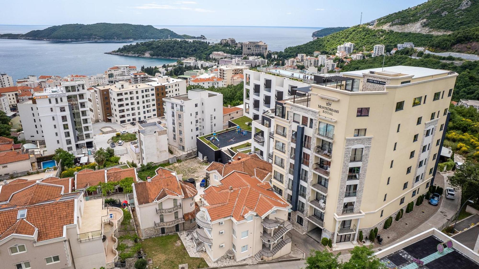 Modern Top Floor Sea View 3Br With Pools, Spa & Fitness Bečići Exterior foto