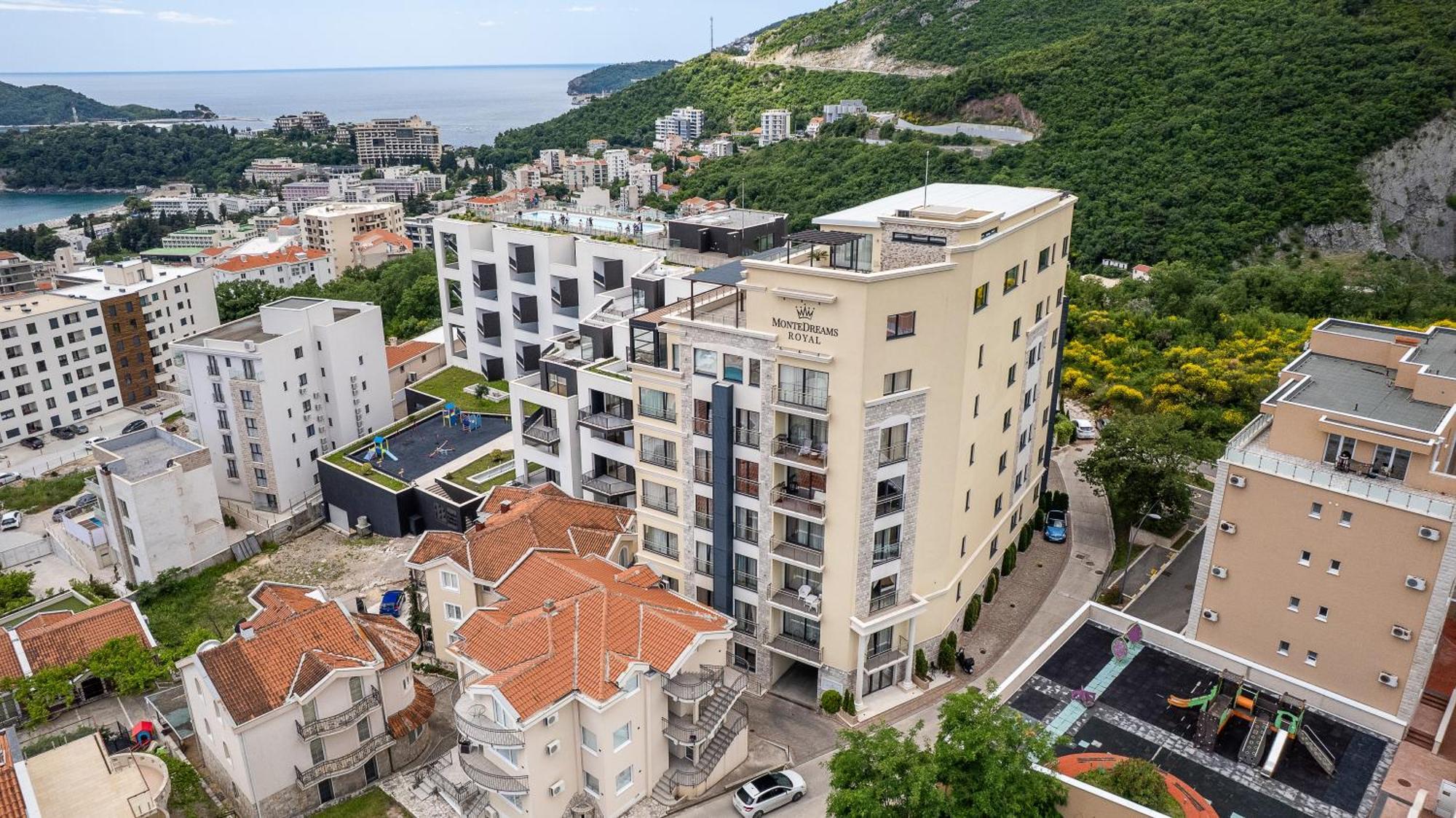 Modern Top Floor Sea View 3Br With Pools, Spa & Fitness Bečići Exterior foto