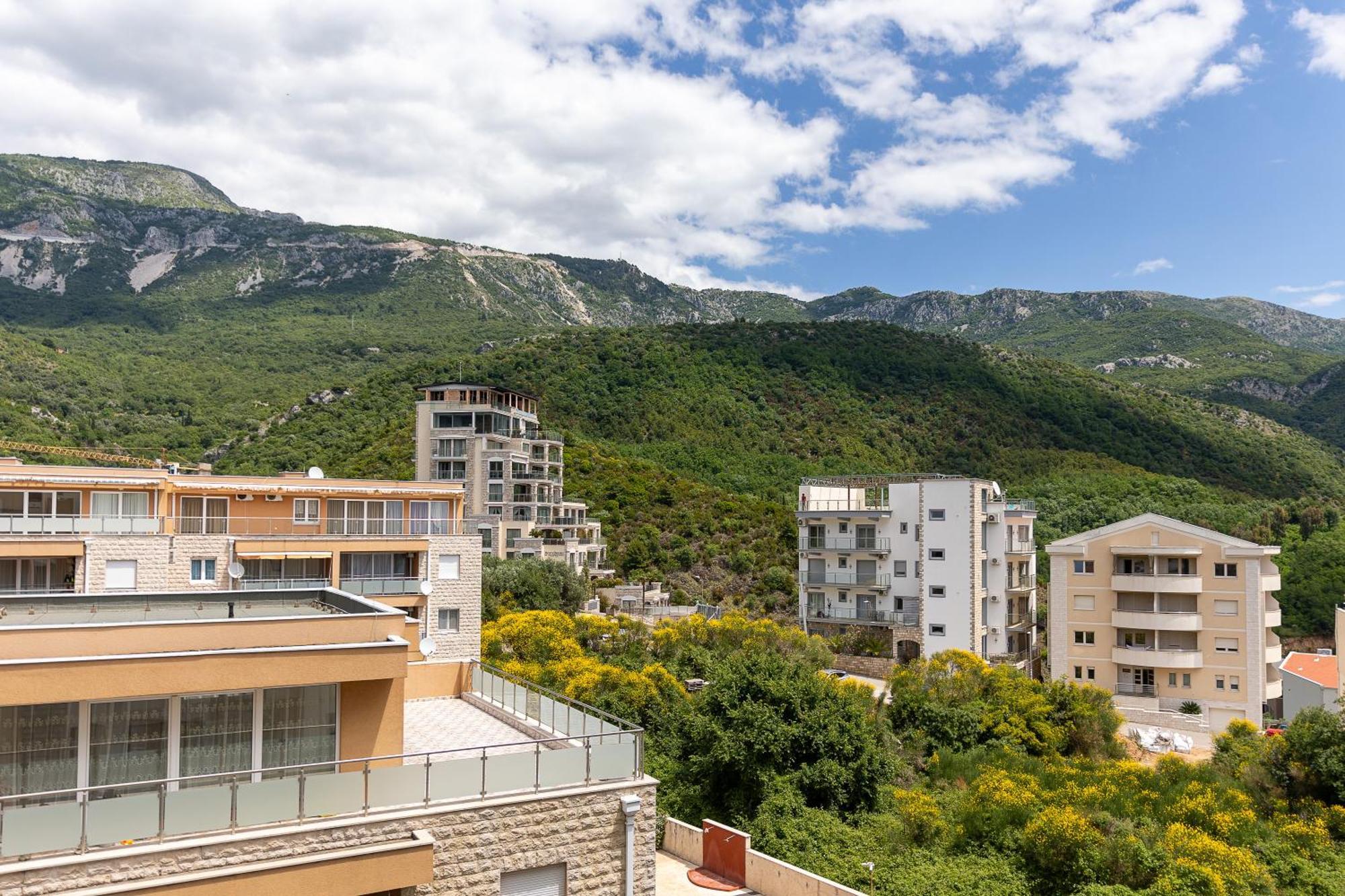 Modern Top Floor Sea View 3Br With Pools, Spa & Fitness Bečići Exterior foto