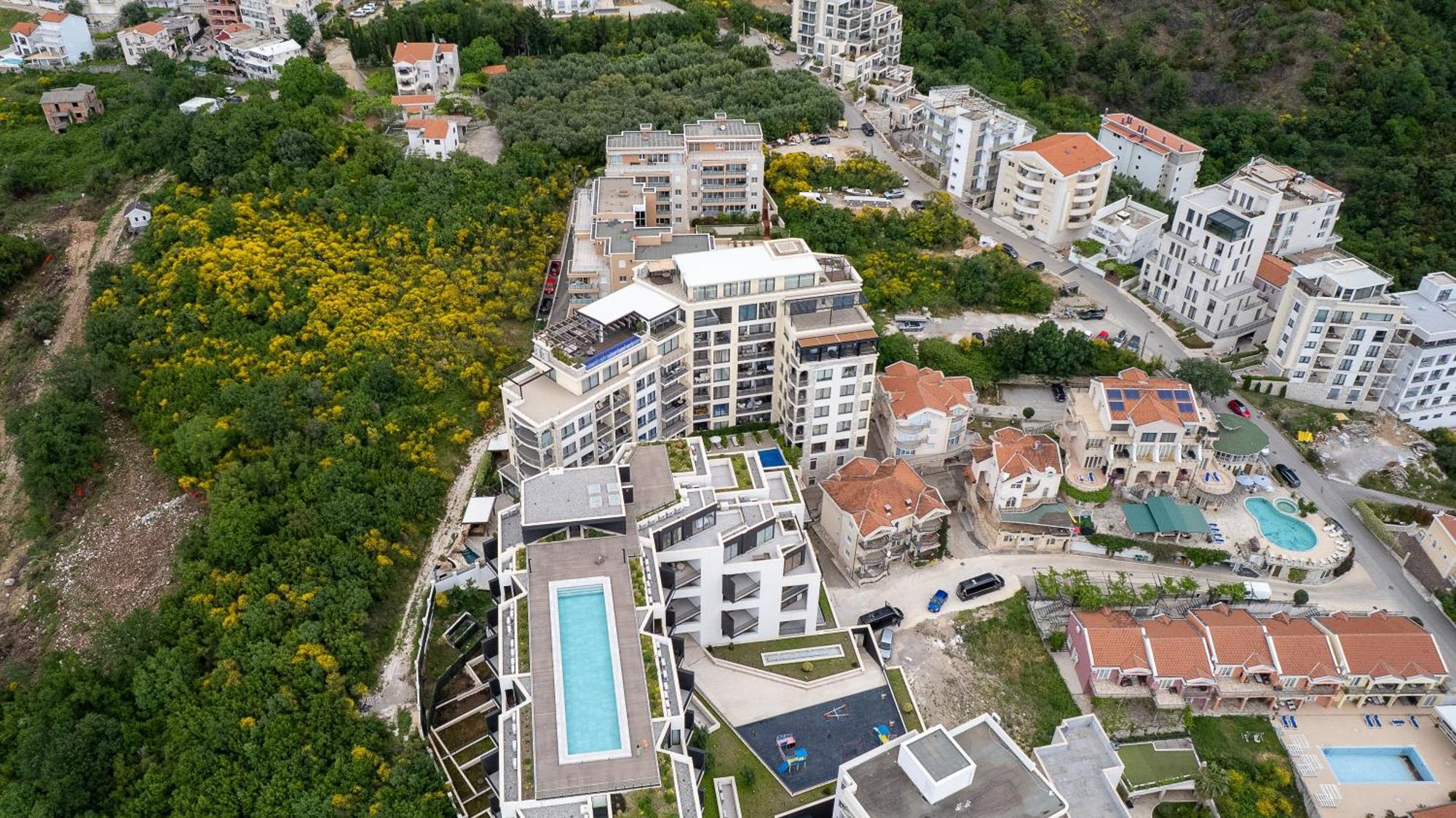 Modern Top Floor Sea View 3Br With Pools, Spa & Fitness Bečići Exterior foto