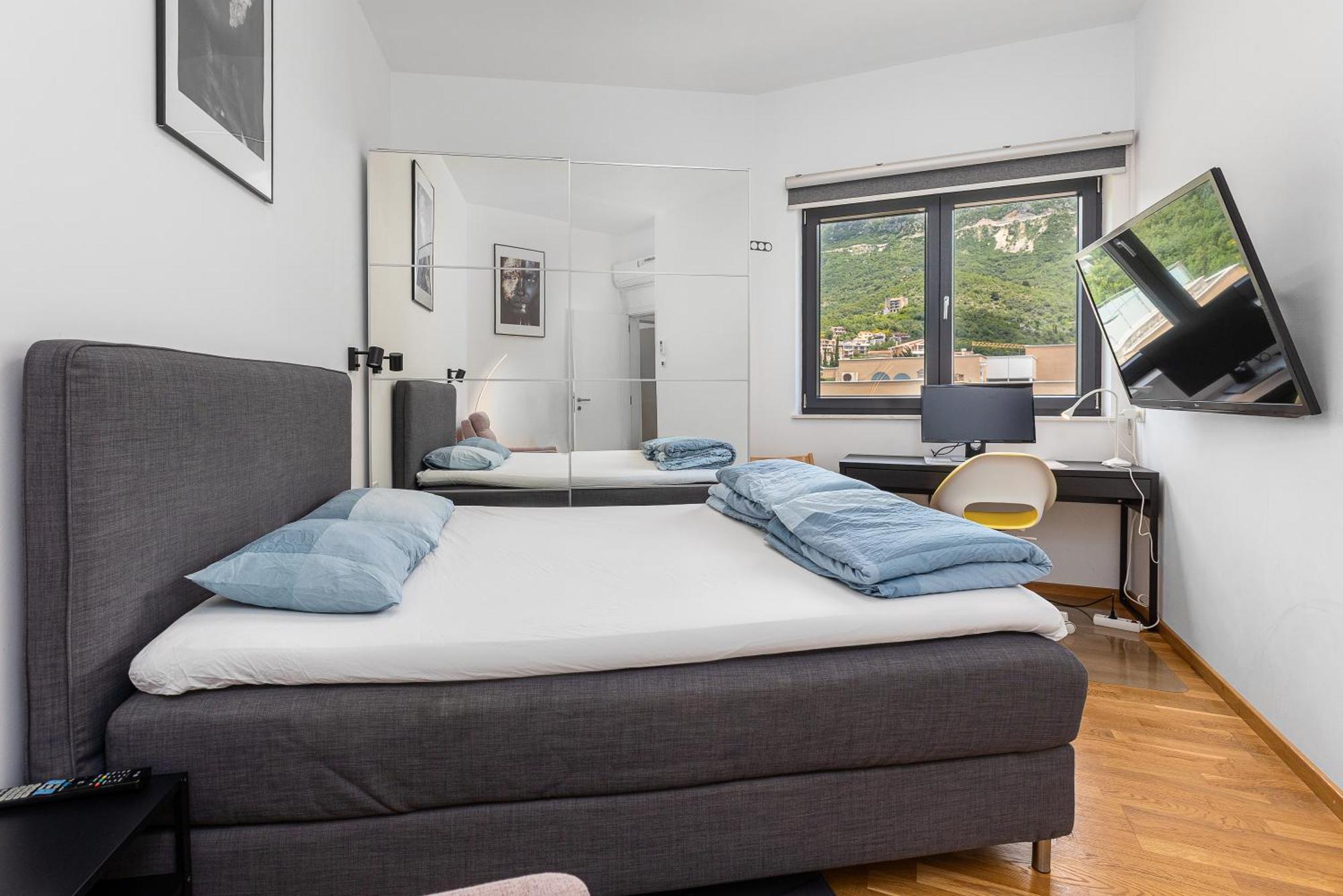 Modern Top Floor Sea View 3Br With Pools, Spa & Fitness Bečići Exterior foto