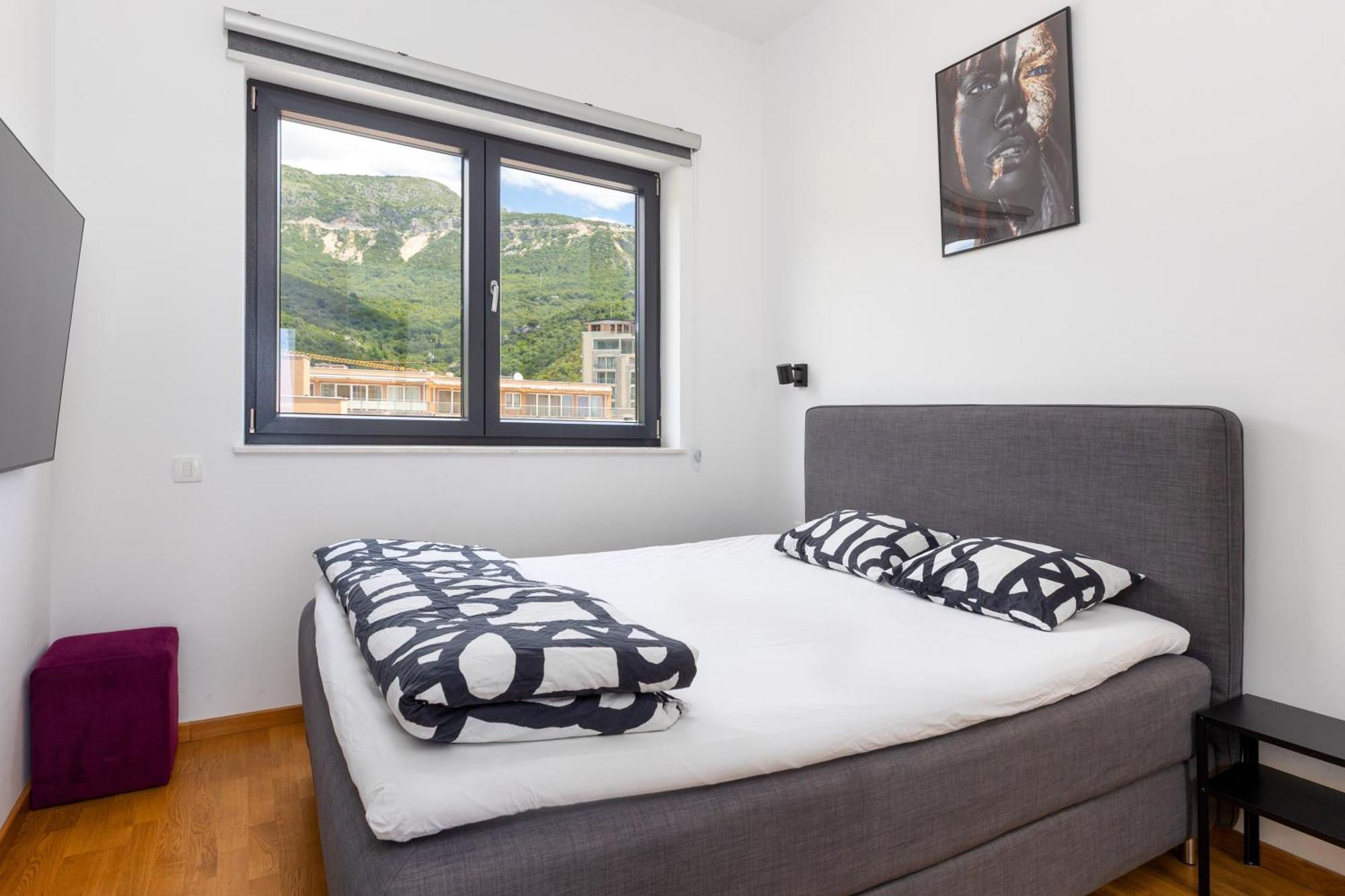 Modern Top Floor Sea View 3Br With Pools, Spa & Fitness Bečići Exterior foto